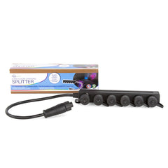 AQUASCAPE Aquascape 84068 6-Way Color-Changing LED Light Splitter