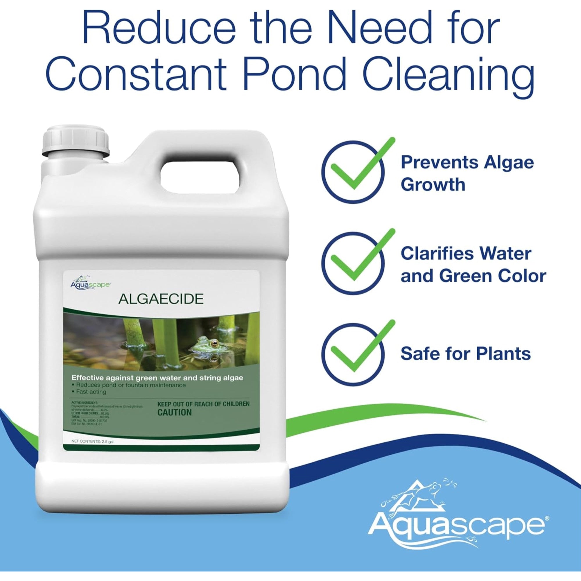 AQUASCAPE Aquascape 96023 Algaecide 16 oz (US Only)