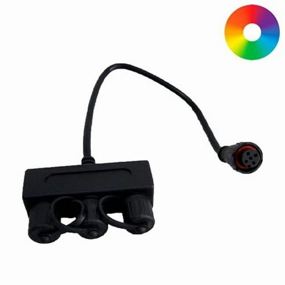 AQUASCAPE Aquascape 84062 3-Way Color-Changing Splitter