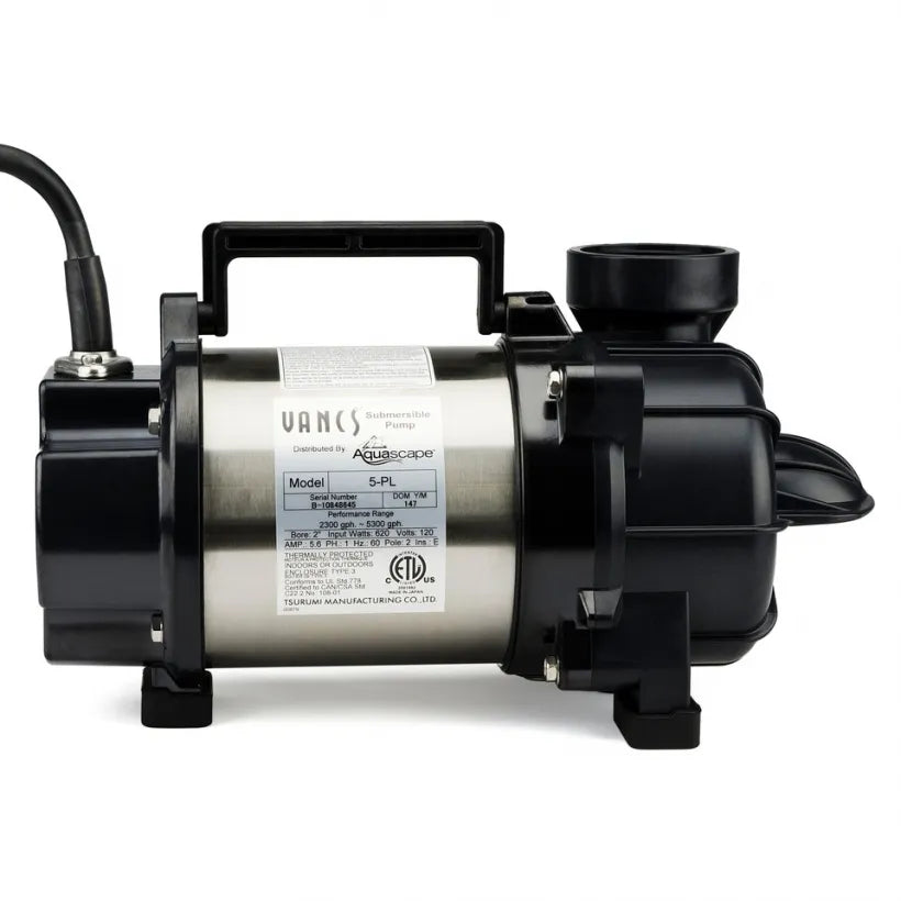 AQUASCAPE Aquascape 29976 5-PL 5000 Solids-Handling Pond Pump