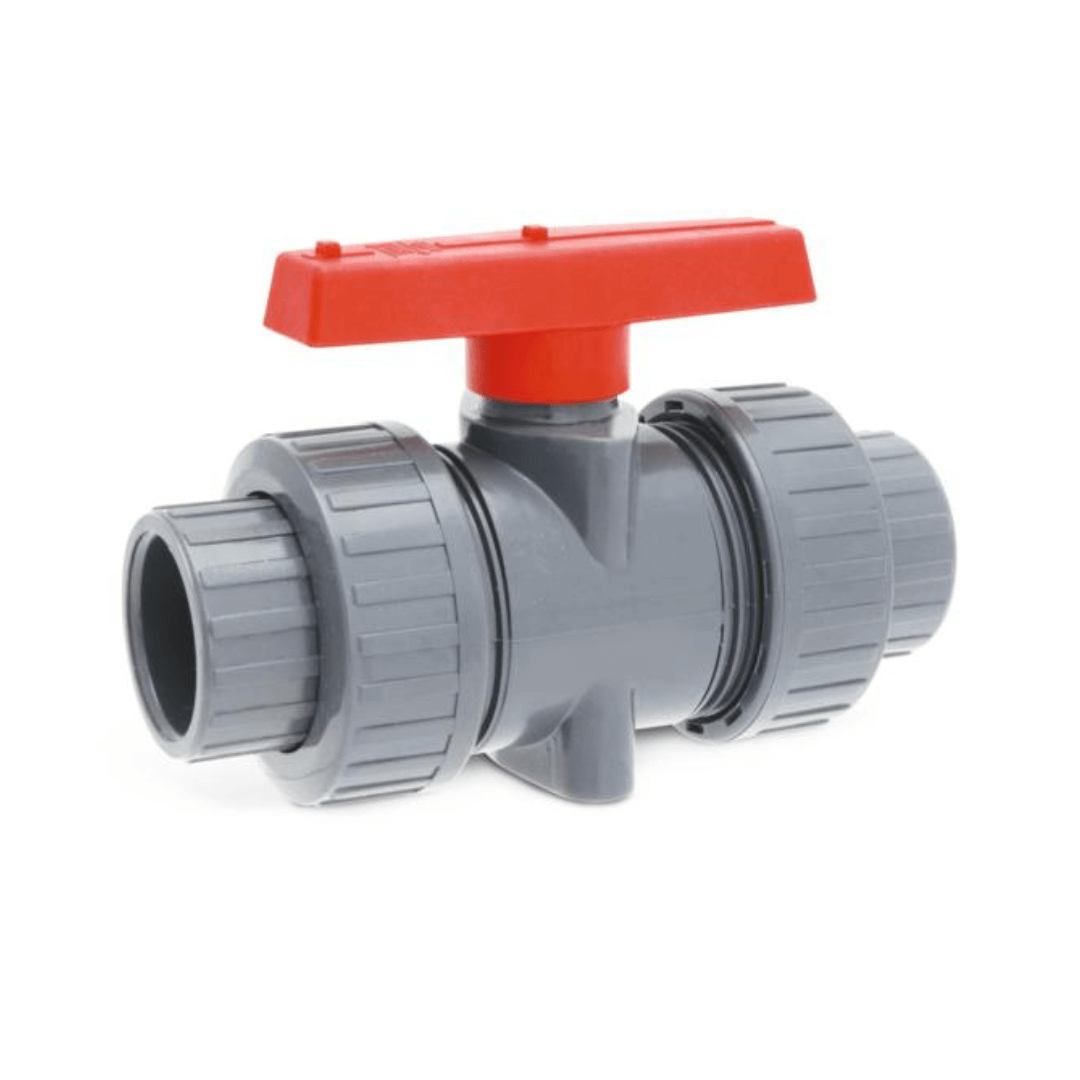 HAYWARD Hayward TBB2010CPEG TBB Series True Union Ball Valve 1 inches (Socket x Threaded)