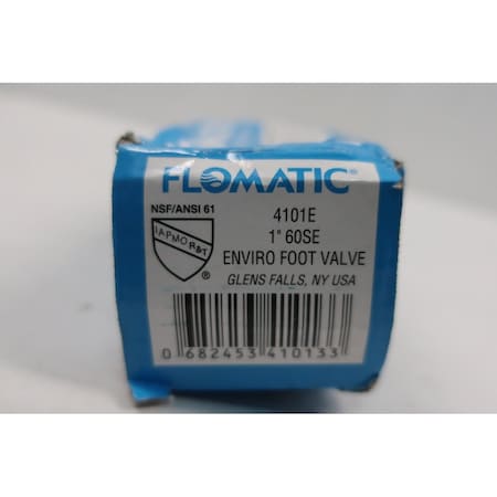 FLOMATIC Flomatic 4101E Enviro Foot Check Valve 1 inches