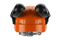 HUSQVARNA Husqvarna 592752601 Chainsaw Helmet with Metal Mesh Face Shield One Size