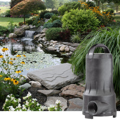 LITTLE GIANT Little Giant 517252 PWM5200 Wet Rotor Waterfall, Stream, Pond Pump 4080 GPH