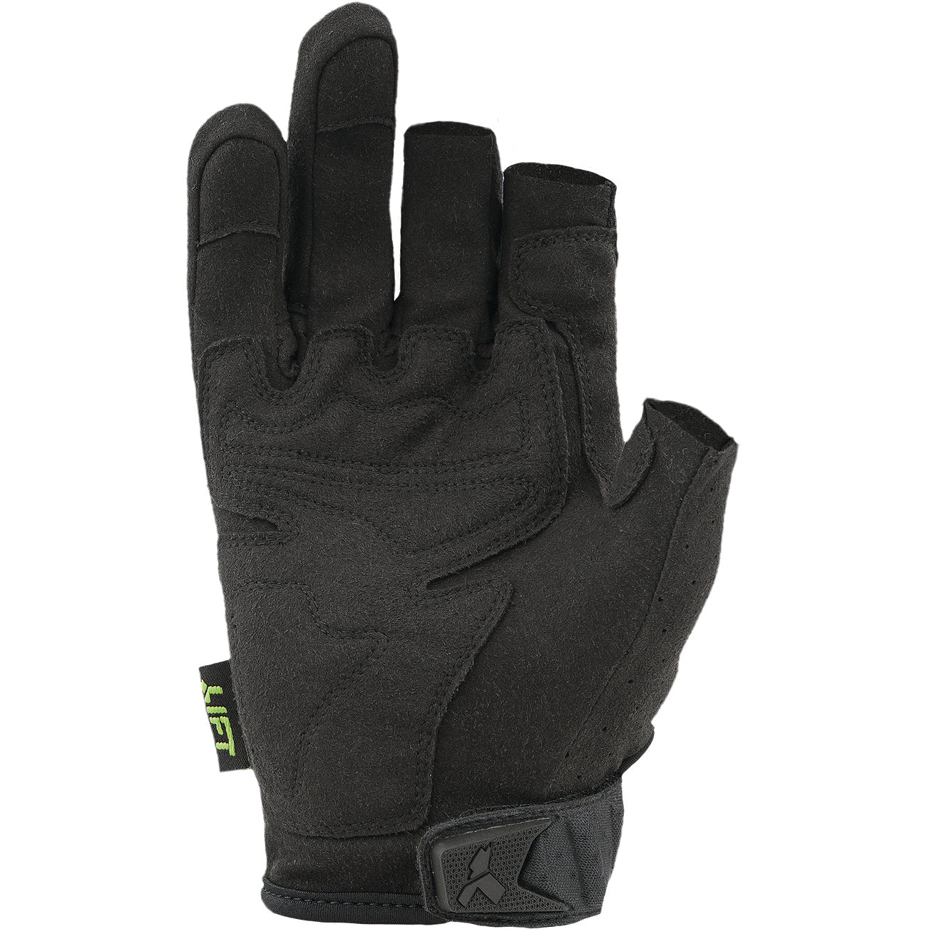 LIFT SAFETY Lift Safety GFD-17KKM Framed Fingerless Work Gloves Medium 1 Pair