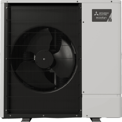 MITSUBISHI ELECTRIC Mitsubishi Electric WUZ-SA48NMZ Ecodan Air to Water Heat Pump 48,000 BTU