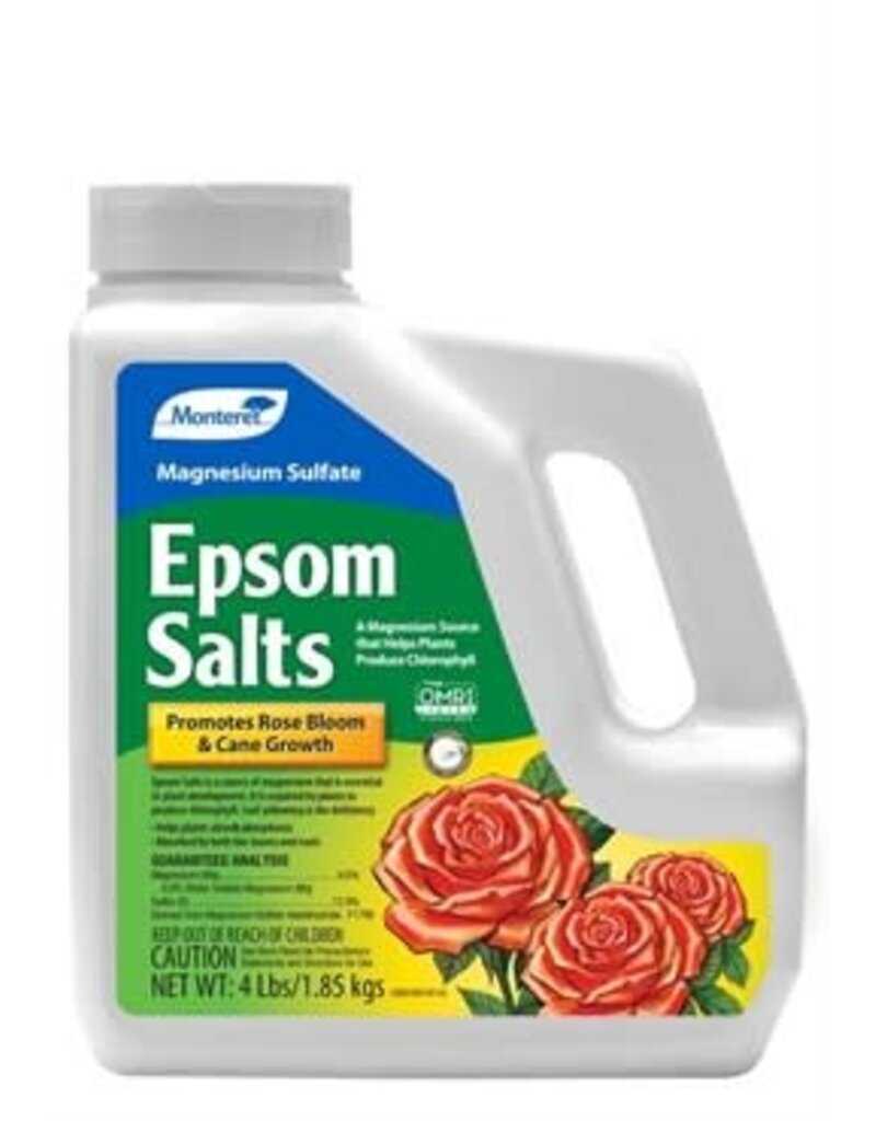 MONTEREY LAWN AND GARDEN Monterey Lawn And Garden MLGNLG7220 Monterey 4 No. Epsom Salts OMRI