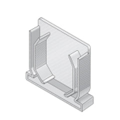 NDS Nds 547 Mini Channel End Cap 3 inch