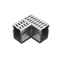 NDS Nds 9383 Slim Channel Fabricated 90 Gray