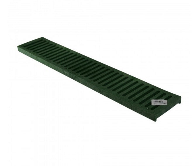 NDS Nds 242 Spee-D 2 feet Green Channel Grate, 24in HDPE