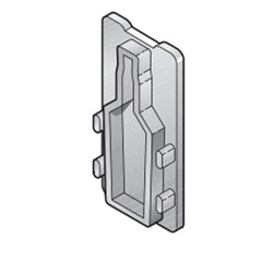 NDS Nds 8473 Micro End Plug Gray Channel Drain End Cap
