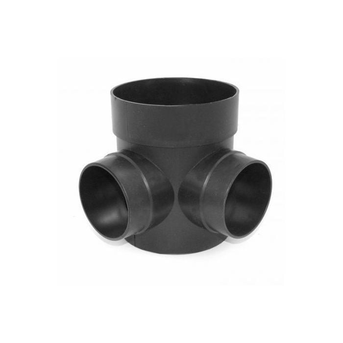 NDS Nds 250 Spee-D 6 in Catch Basin - Double 3 inches & 4 inches 90 degree Outlet