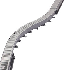 NDS Nds 400-ACSE-WH Spee-D Contour Channel Drain Start and End Section Kit