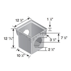 NDS Nds 1204 12 x 12 Catch Basin W/4 Openings