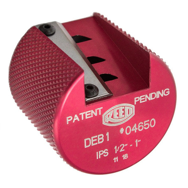 REED Reed DEB1IPS Deburring Tool for Plastic Pipe 1/2 inches, 3/4 inches, 1 inches O.D. 04650