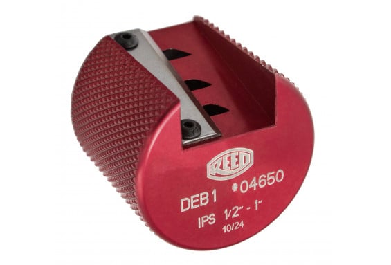 REED Reed DEB1IPS Deburring Tool for Plastic Pipe 1/2 inches, 3/4 inches, 1 inches O.D. 04650