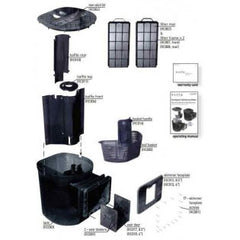 SAVIO Savio CSW085 Compact Skimmer Filter Combo with 8.5 inches Faceplate Assembly