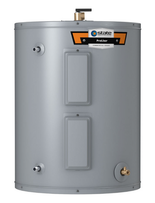 STATE WATER HEATERS State Water Heaters EN6-40-DOMS ProLine Specialty Lowboy Side Connect 38-Gallon Electric Water Heater