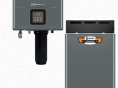 STATE WATER HEATERS State Water Heaters STHR-160X3 Adapt+ Premium Condensing Ultra-Low NOx 160,000 BTU Natural Gas Tankless Water Heater with X3 Scale Prevention Technology