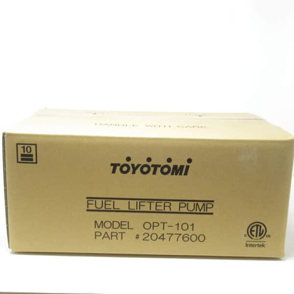 TOYOTOMI Toyotomi 20477600 opt-101 Laser Clean Direct Vent Heating System Oil Lifter Pump