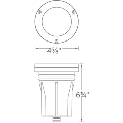 WAC LIGHTING Wac Lighting 5031-27BZ Led Landscape In Ground 12V Al 3 inch
