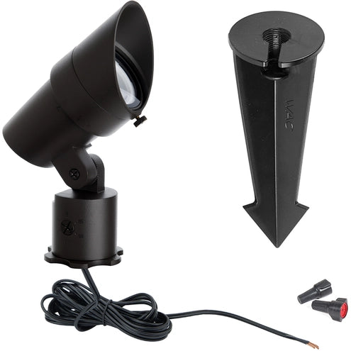 WAC LIGHTING Wac Lighting 5011-30BK LED 12V Accent Light Adjustable Beam And Output 3000K
