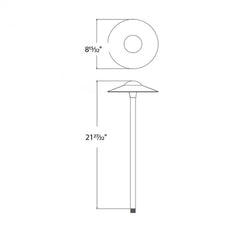 WAC LIGHTING Wac Lighting 6051-27bz Canopy Led Path 12v