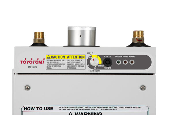 TOYOTOMI Toyotomi OM-122DW Semi-on-Demand Water Heater