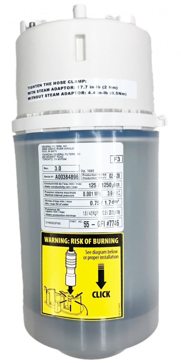 GENERAL FILTERS General Filters 7746 Model 55 Replacement Steam Cylinder