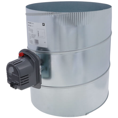 HONEYWELL Honeywell ARD12TZ Round Automatic Damper, 12 inches