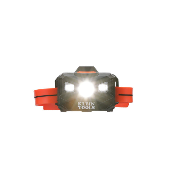 KLEIN TOOLS Klein Tools KLE-56064 Rechargeable Headlamp with Silicone Strap, 400 Lumens, All-Day Runtime