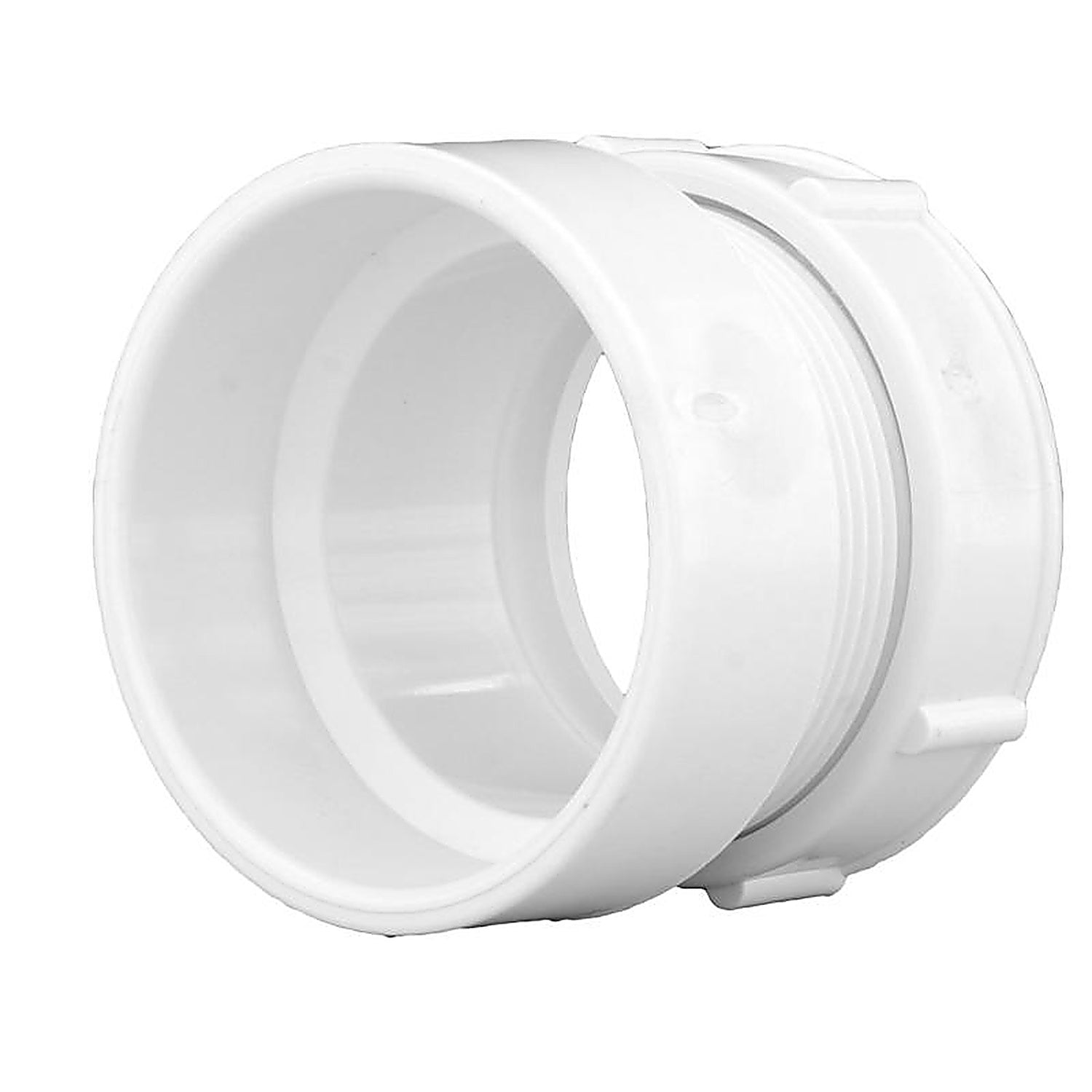 CHARLOTTE PIPE Charlotte Pipe PVC00104W1000 Trap Adapter Schedule 40 2 inches Hub T X 2 inches D Hub PVC