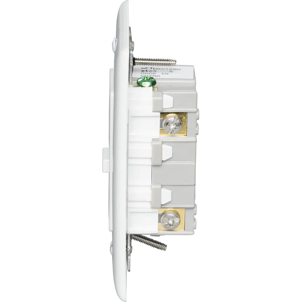BRYANT Bryant GFTWRST20W Heavy Duty Commercial Weather Resistant AUTOGUARD Self-Test GFCI Receptacle 20A
