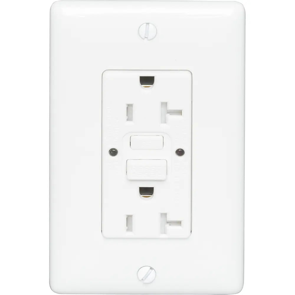BRYANT Bryant GFTWRST20W Heavy Duty Commercial Weather Resistant AUTOGUARD Self-Test GFCI Receptacle 20A
