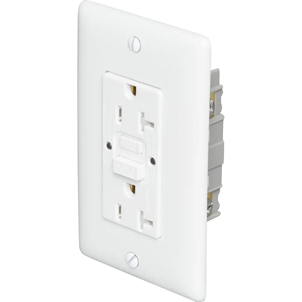 BRYANT Bryant GFTWRST20W Heavy Duty Commercial Weather Resistant AUTOGUARD Self-Test GFCI Receptacle 20A