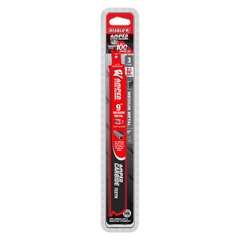 DIABLO Diablo DS0910CFA3 9 inches Amped Carbide 10TPI Steel Demon Medium Metal Reciprocating Blade 3PK
