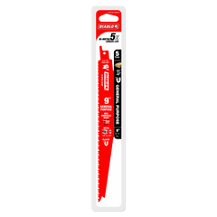 DIABLO Diablo DS0914BGP5 Demo Demon 9 In. 8/14 TPI Wood and Metal Cutting Reciprocating Saw Blade (5-Pack)