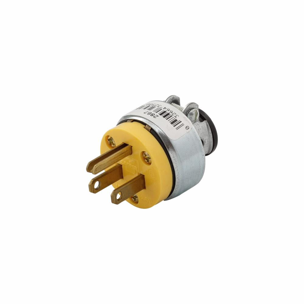 EATON Eaton 2867-BOX Straight Blade Plug 125 VAC 15 A