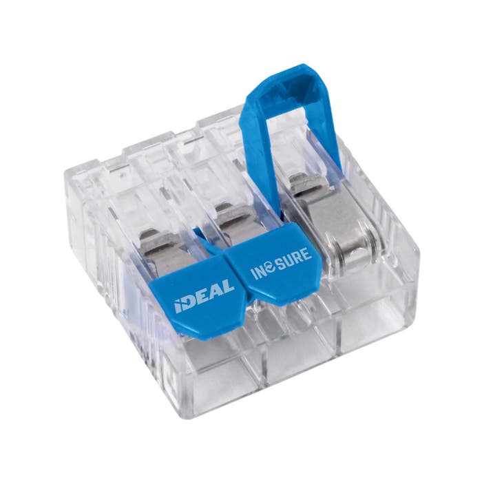 IDEAL INDUSTRIES Ideal Industries 30-10L33 In-Sure® 3-Port Lever Wire Connector 30A (75/Box)