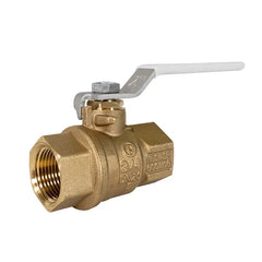 JOMAR Jomar 100-408SSG-IH Full Port, 2 Piece, Threaded Connection, Dezincification Resistant Brass w