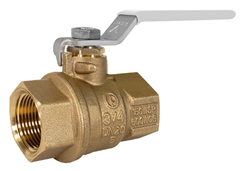 JOMAR Jomar 100-405SSG-IH Full Port Threaded Lead Free Brass Ball Valve 1 Inch