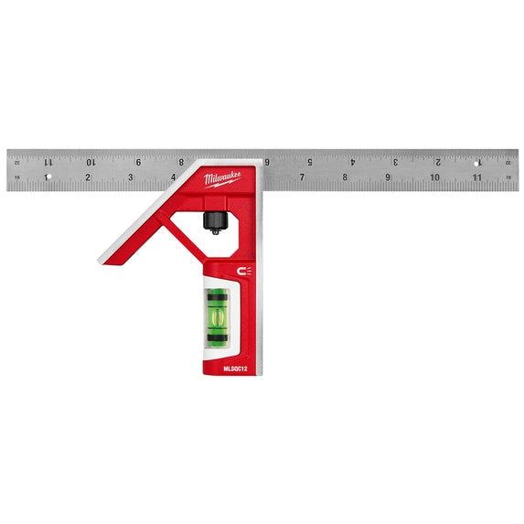 MILWAUKEE Milwaukee MLSQC12 Magnetic Combination Square 12 inches