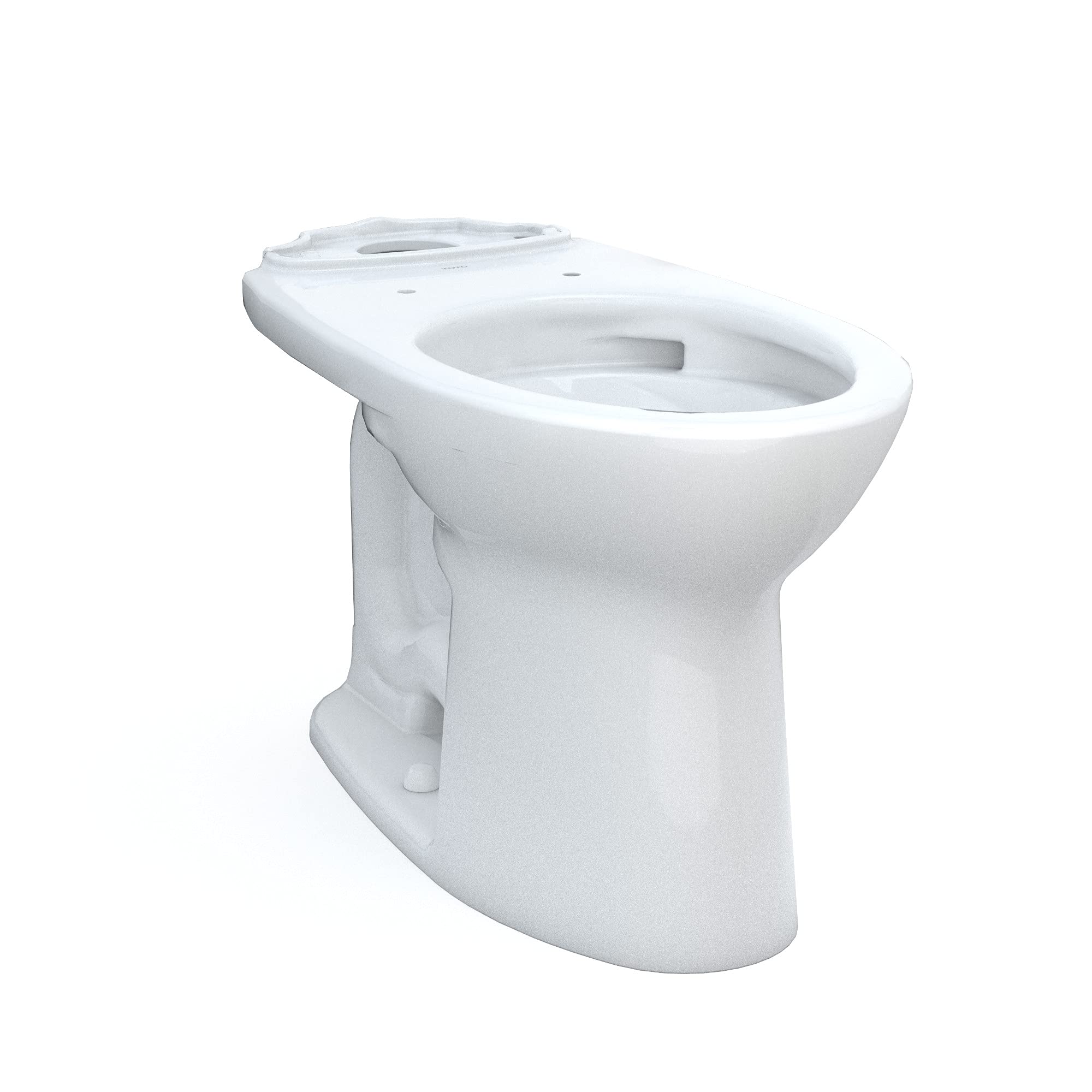 TOTO Toto C776CEFG#01 Drake Elongated Universal Height Tornado Flush Toilet Bowl with Cefiontect
