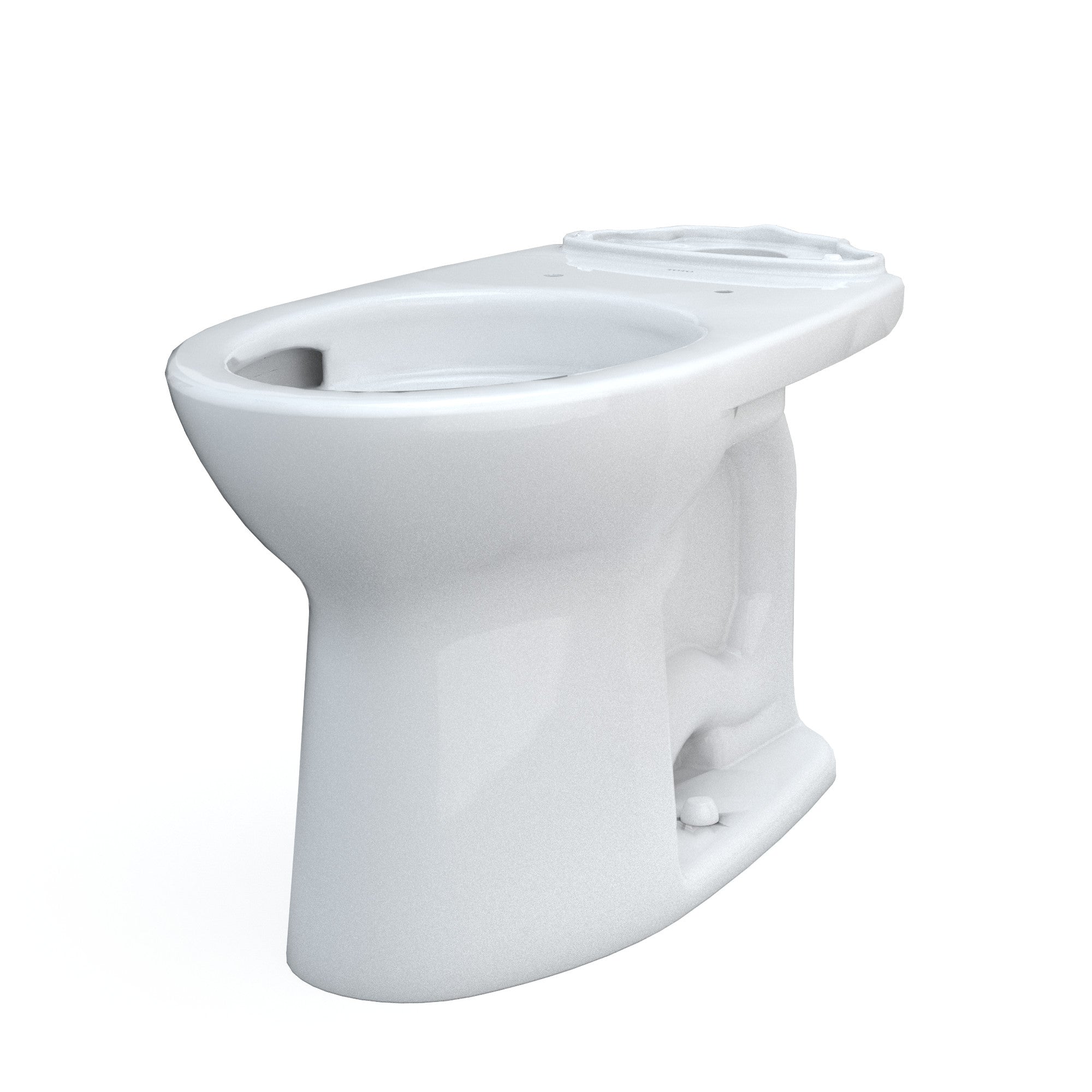 TOTO Toto C776CEFG#01 Drake Elongated Universal Height Tornado Flush Toilet Bowl with Cefiontect