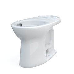 TOTO Toto C776CEFG#01 Drake Elongated Universal Height Tornado Flush Toilet Bowl with Cefiontect