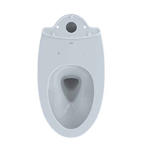 TOTO Toto CT746CUFG#01 Drake Dual Flush Elongated Universal Height Toilet Bowl with CEFIONTECT