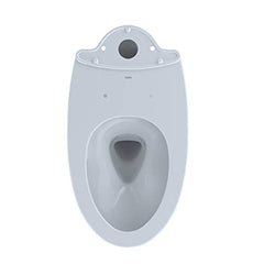 TOTO Toto CT746CUFG#01 Drake Dual Flush Elongated Universal Height Toilet Bowl with CEFIONTECT