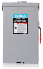 SIEMENS Siemens GF322NRA general duty safety switch, 240V, 60A
