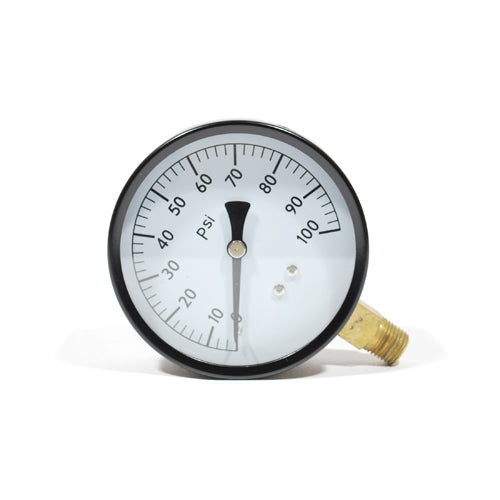 WAL-RICH Wal-Rich 1712808 Pressure Gauge 100 PSI (3-1/2 Inch)