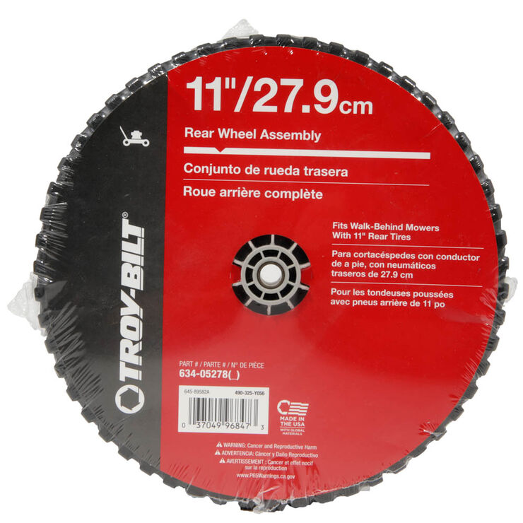 TROY-BILT Troy-bilt 490-325-Y056 Wheel Assembly 11x2x0.5 Inch